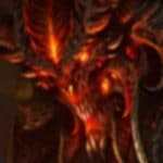 Diablo 3 PC game wallpaper with devil