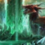 World of Warcraft PC Game banner with dragon and wizard